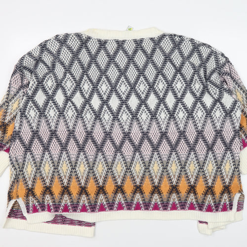 Weird Fish Women's Multicoloured Size 16 Cardigan