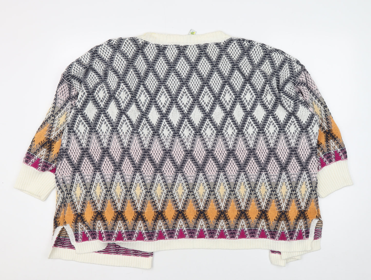 Weird Fish Women's Multicoloured Size 16 Cardigan