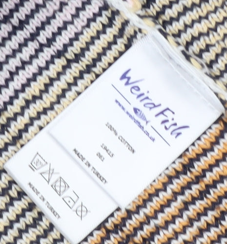Weird Fish Women's Multicoloured Size 16 Cardigan