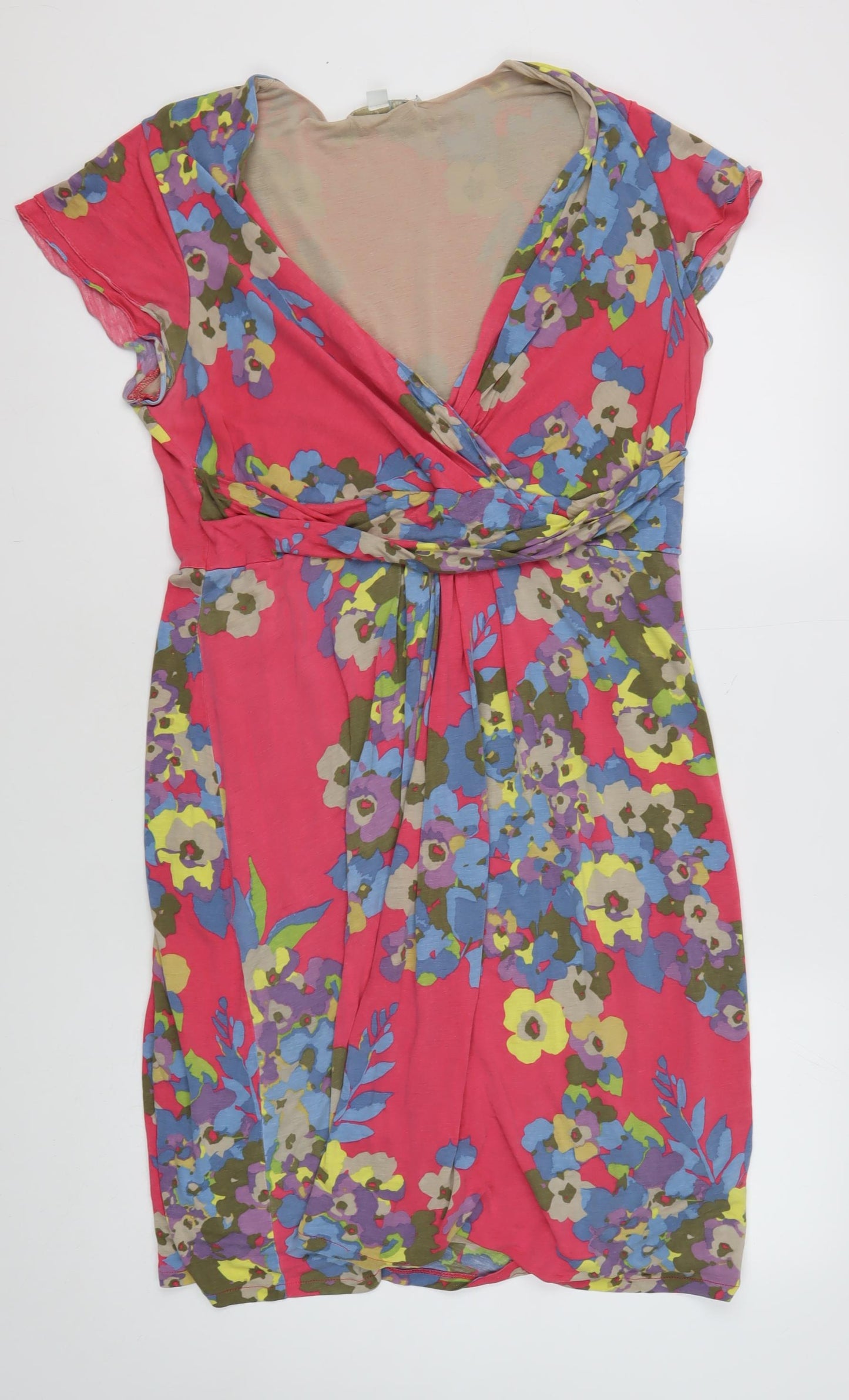 Boden Women's Multicoloured Floral Dress Size 18