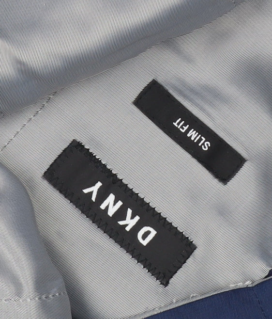 DKNY Men's Blue Slim Fit Waistcoat, Size 40S