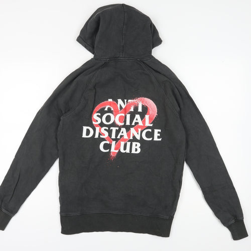 Young London Women's Black Hoodie Small Organic Cotton