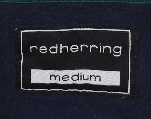 Red Herring Men's Multicoloured Pullover Hoodie M