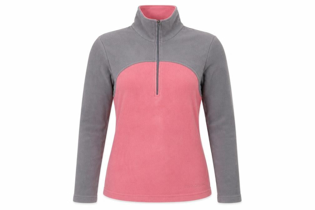 Front view of F.lli Campagnolo women’s multicoloured zip sweatshirt, size UK 10