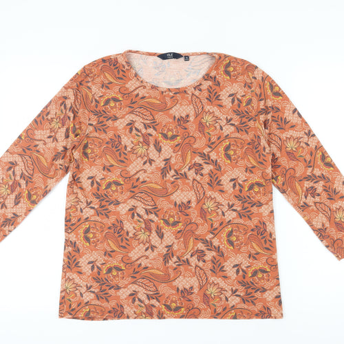 Isle Women’s Multicoloured T-Shirt, M, Floral Design
