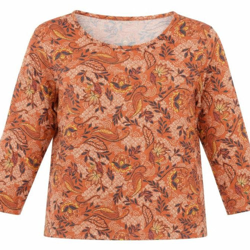 Isle Women’s Multicoloured T-Shirt, M, Floral Design