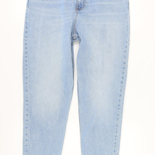 New Look Women's Blue Straight Jeans Size 14