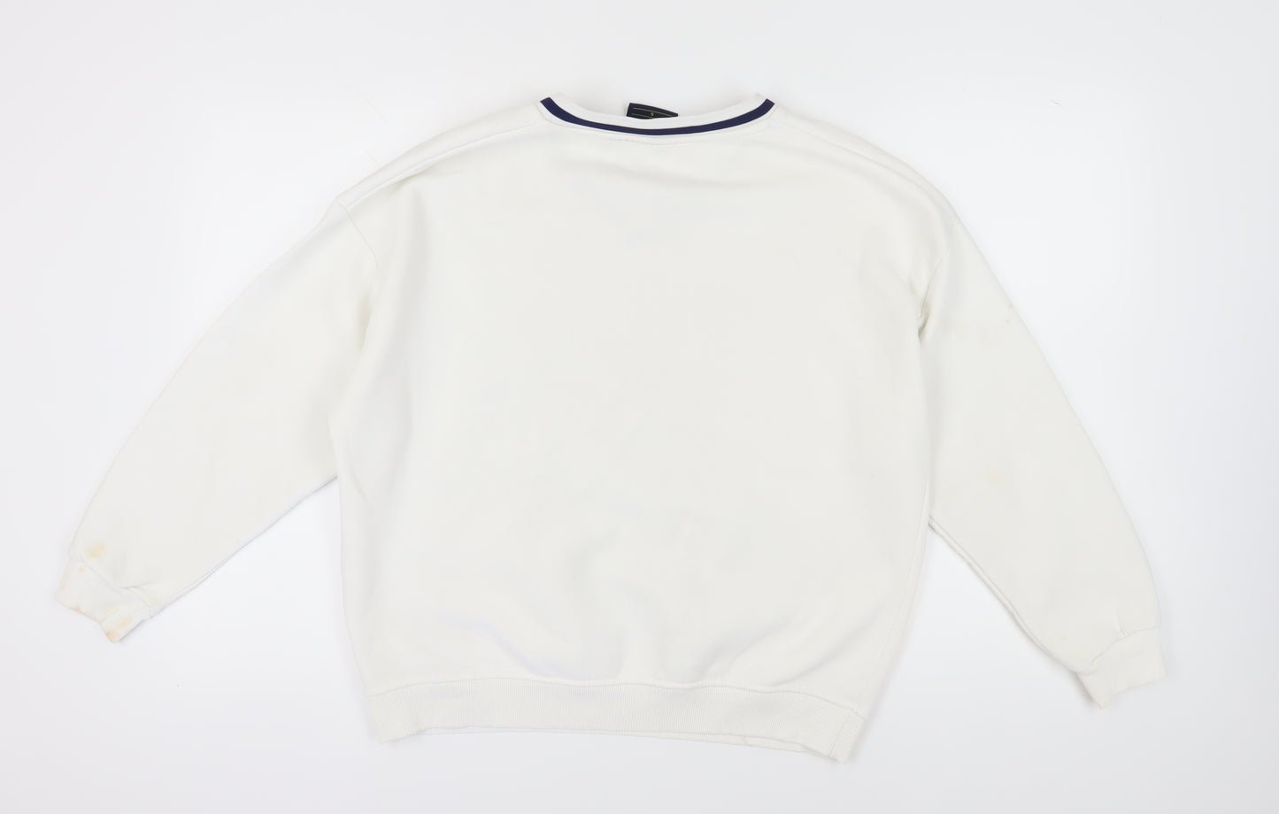 Berkeley White Pullover Sweatshirt Unisex Small