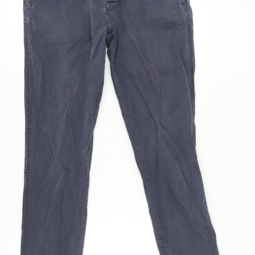 Next Men's Blue Chino Trousers 32 Regular Fit