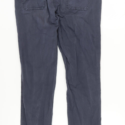 Next Men's Blue Chino Trousers 32 Regular Fit