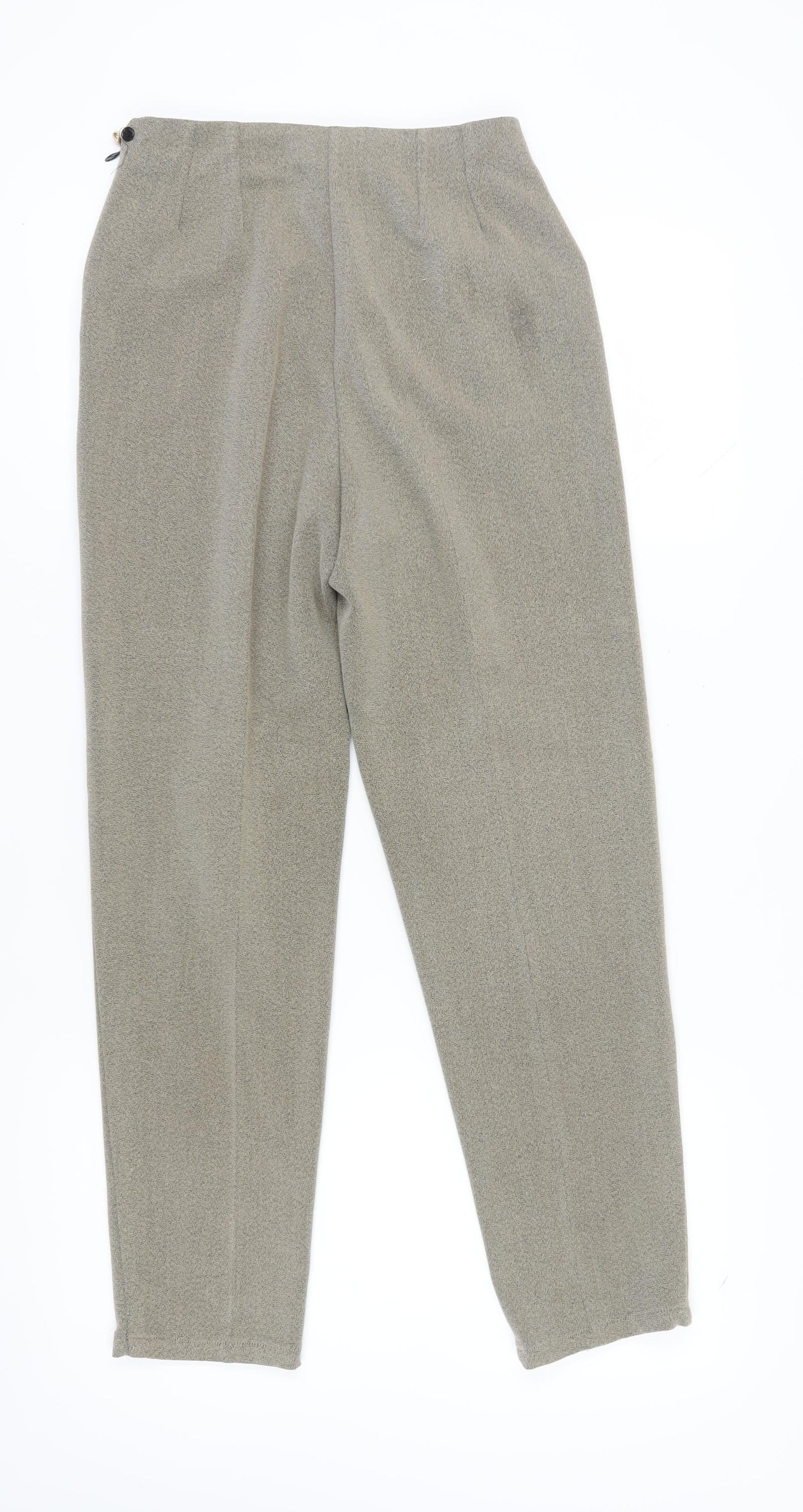 Gianfranco Corneli Women's Grey Trousers, Size 10