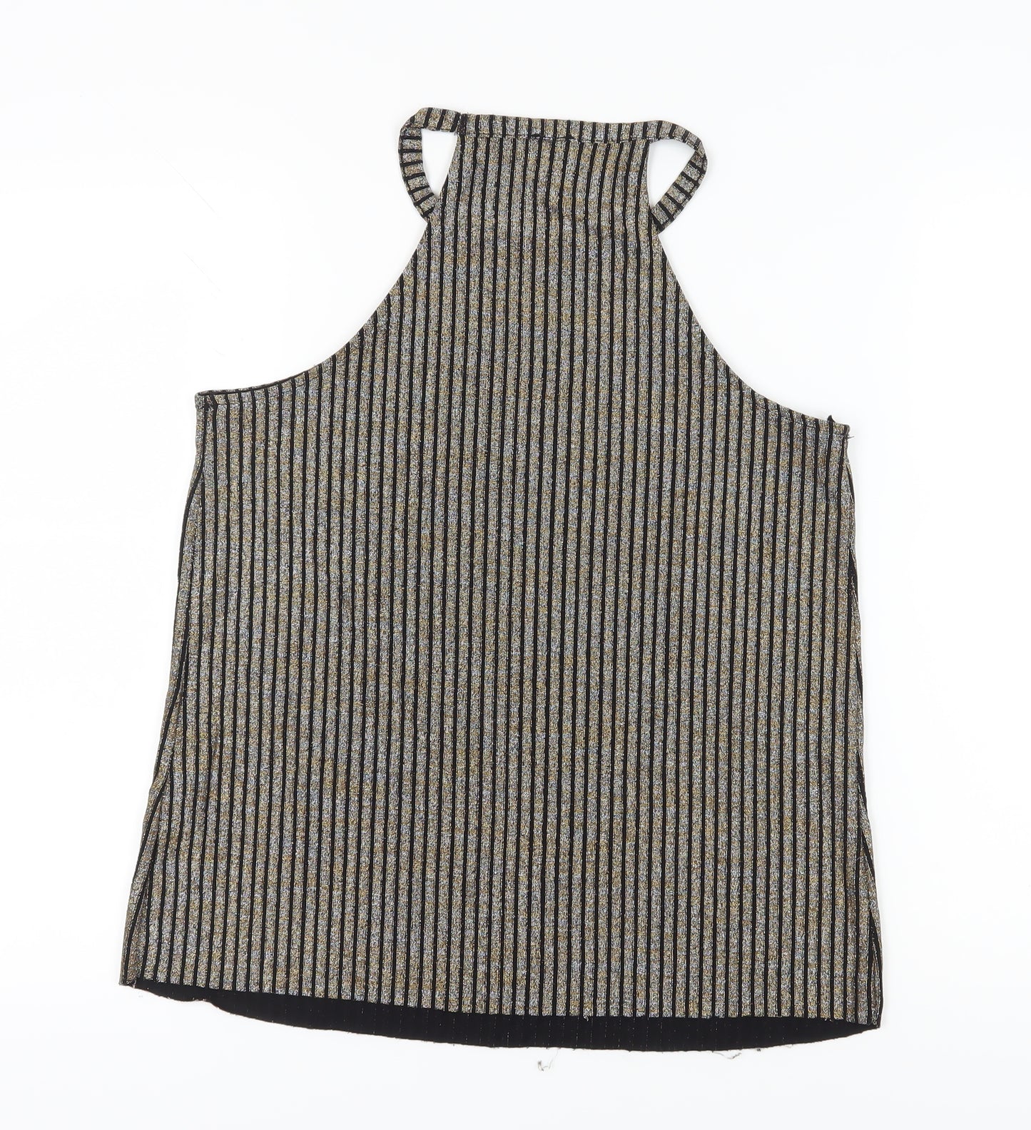 River Island Multicoloured Striped Halter Tank