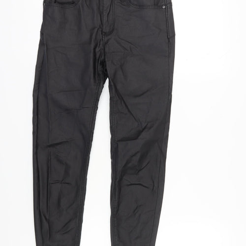 Stradivarius Women's Black Trousers UK 12