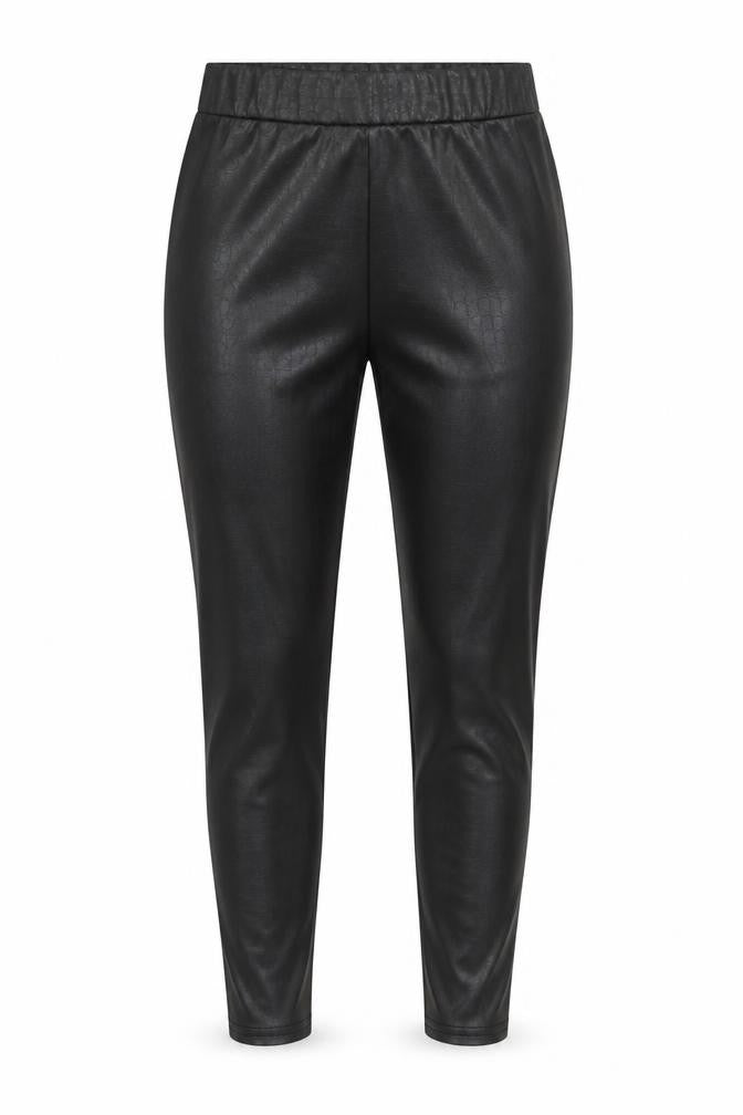 Topshop Women Black Leggings Size 12 Elastic Waist