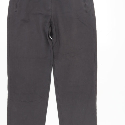 Marks and Spencer Women's Black Trousers Size 8 Casual