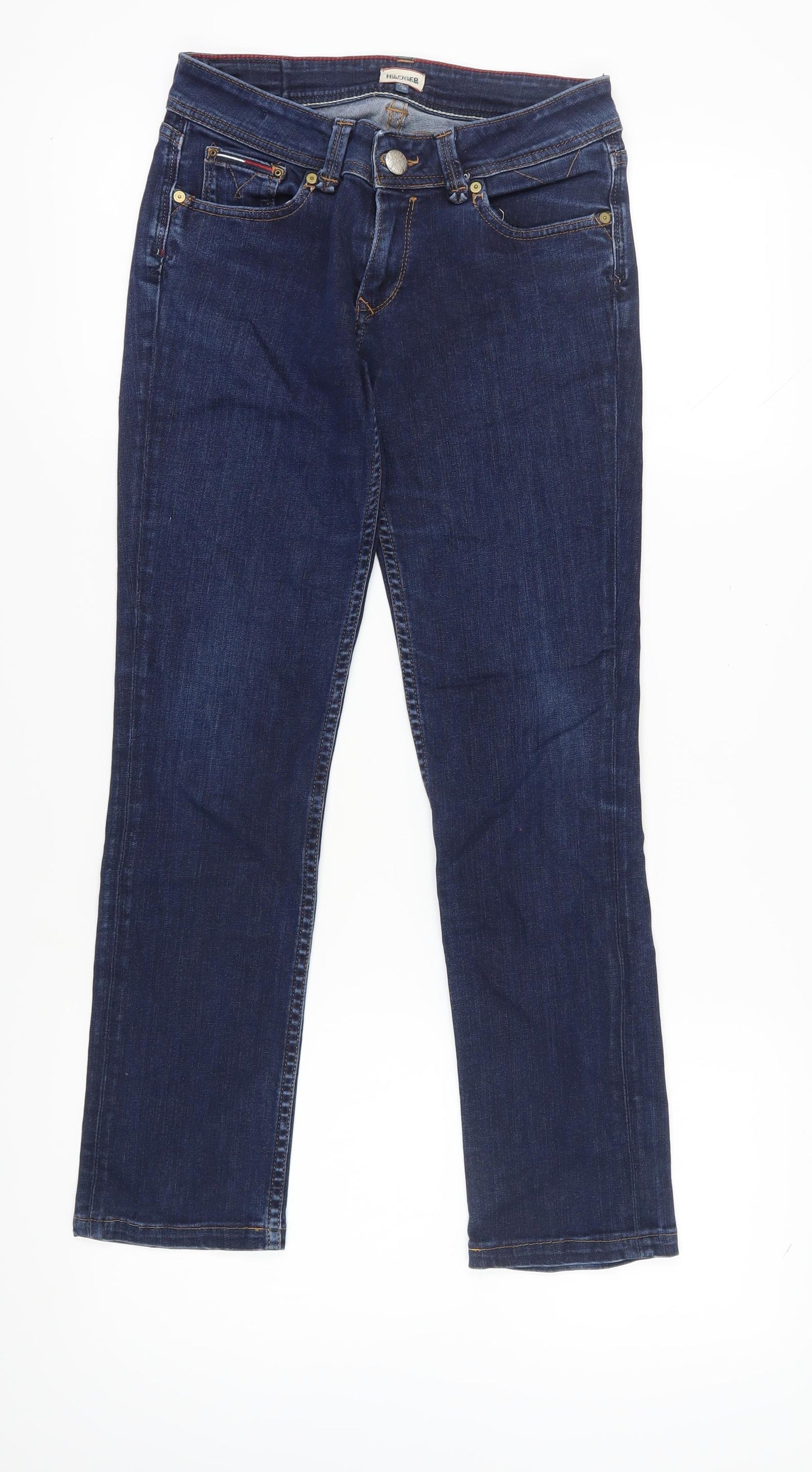 Tommy Hilfiger Women's Blue Straight Jeans Size 6