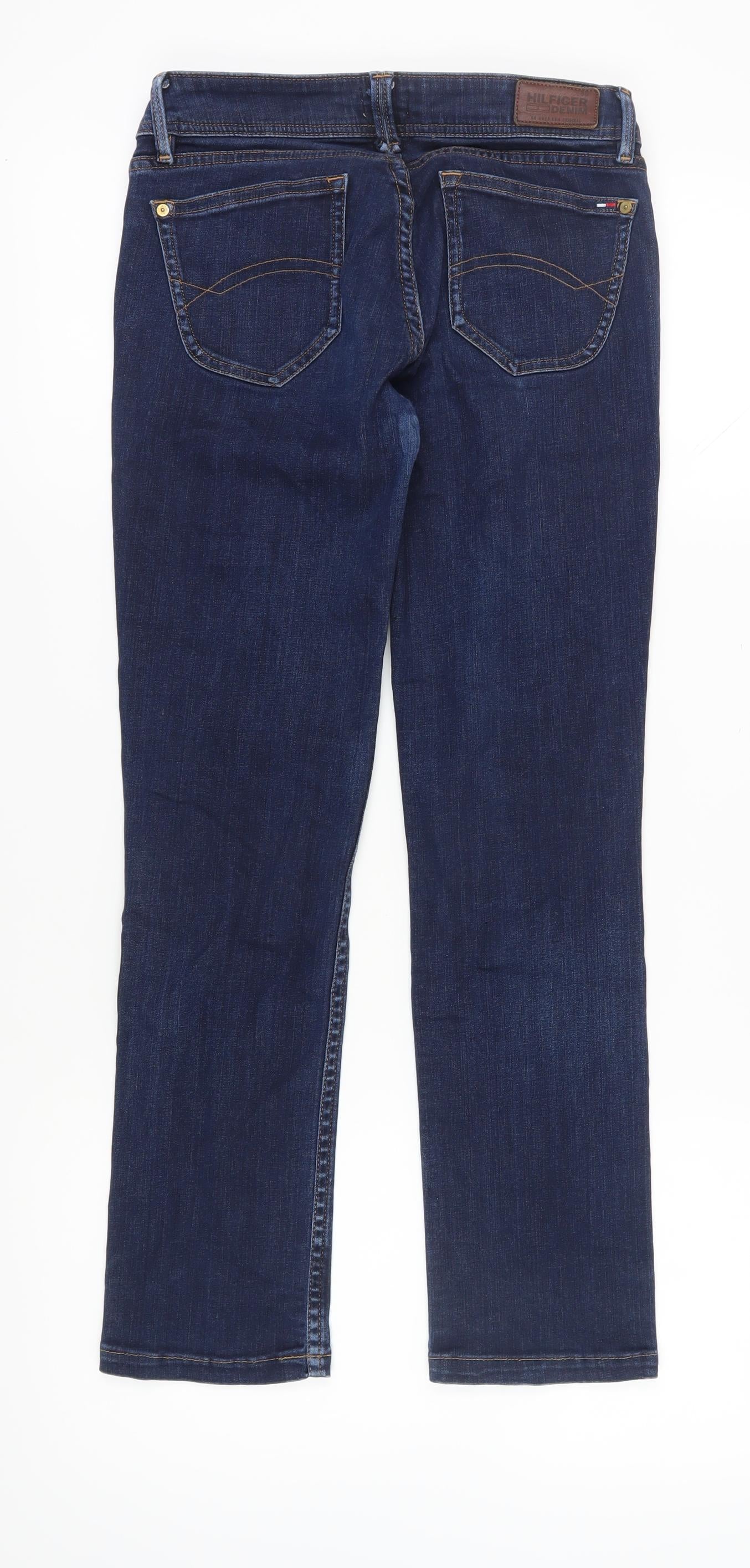 Tommy Hilfiger Women's Blue Straight Jeans Size 6