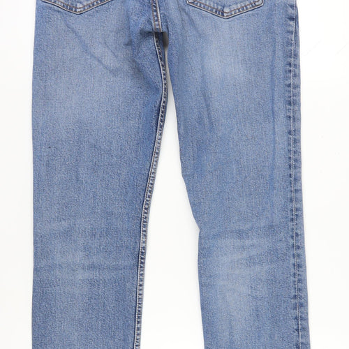 Levi Strauss Men's Blue Straight Jeans Size 34 Reg