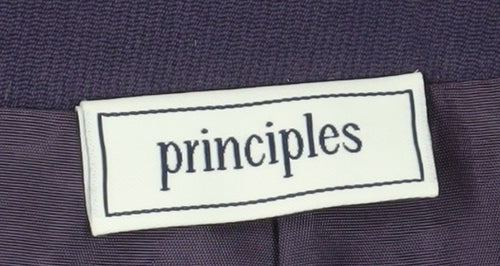 Principles Women's Purple Pencil Skirt, Size 12