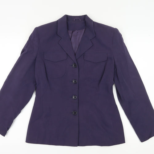 Principles Women's Purple Blazer Size 10