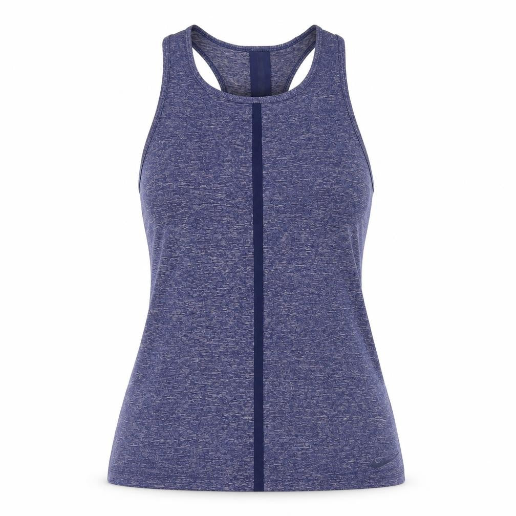 Front view of Nike Women's Blue XS Racerback Training Tank