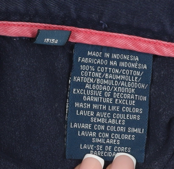 Ralph Lauren Men's Blue Cargo Shorts, Size 36