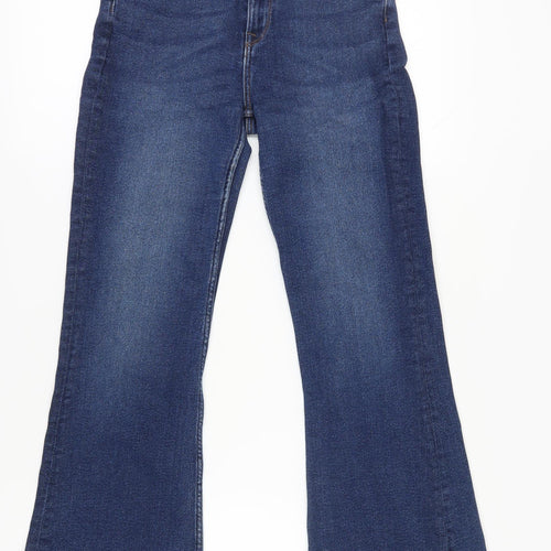 Lee Women's Blue Flared Jeans Size 10