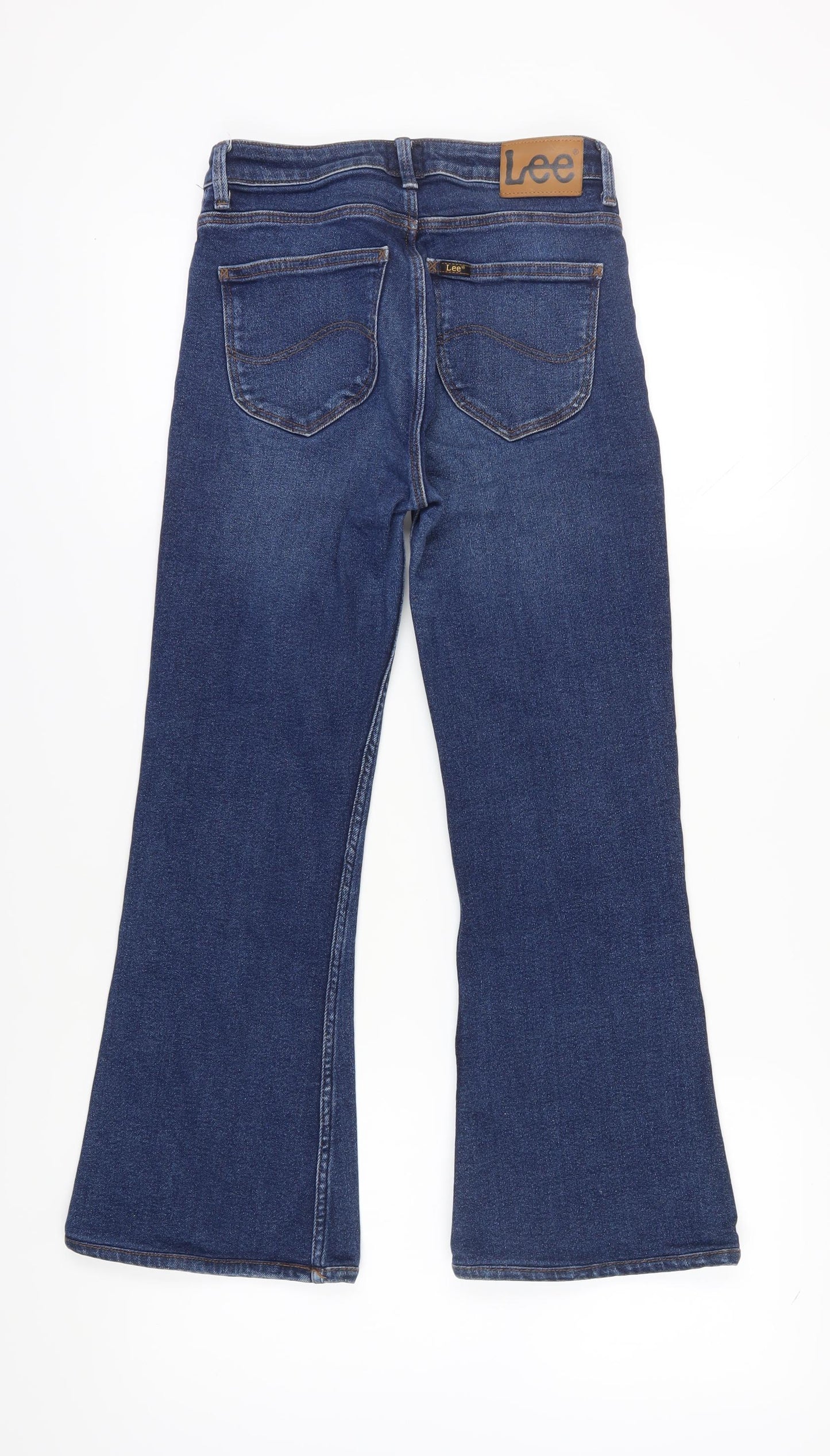 Lee Women's Blue Flared Jeans Size 10
