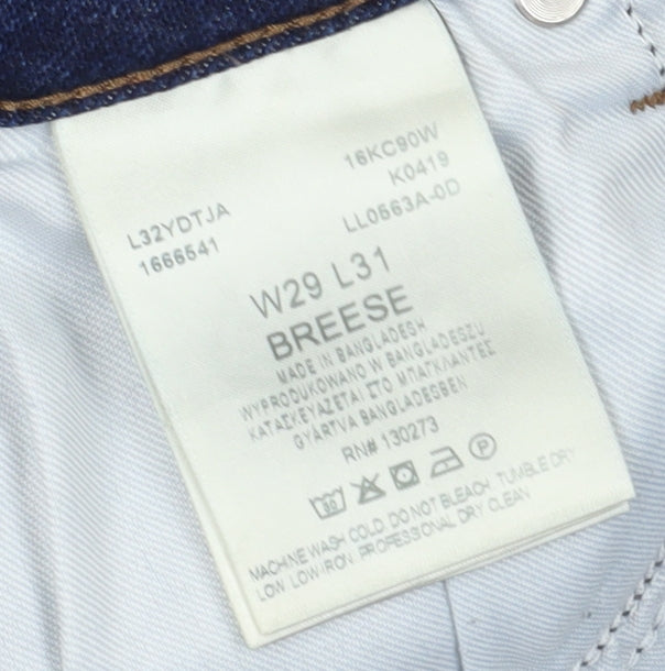 Lee Women's Blue Flared Jeans Size 10