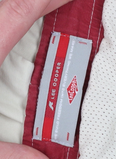 Lee Cooper Men's Beige Cargo Shorts L – Casual Summer