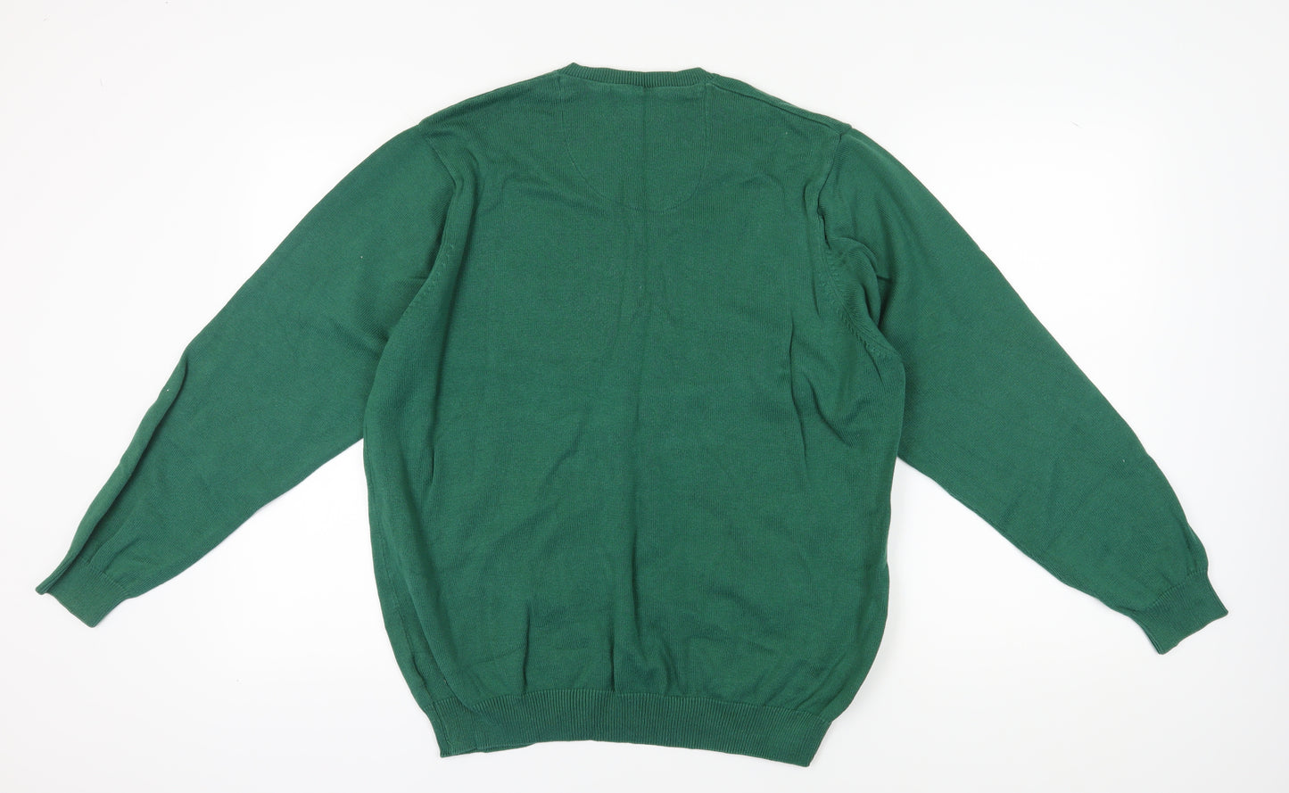 Marks and Spencer Men's Green XL Pullover Jumper