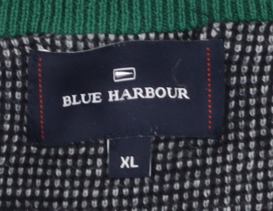 Marks and Spencer Men's Green XL Pullover Jumper