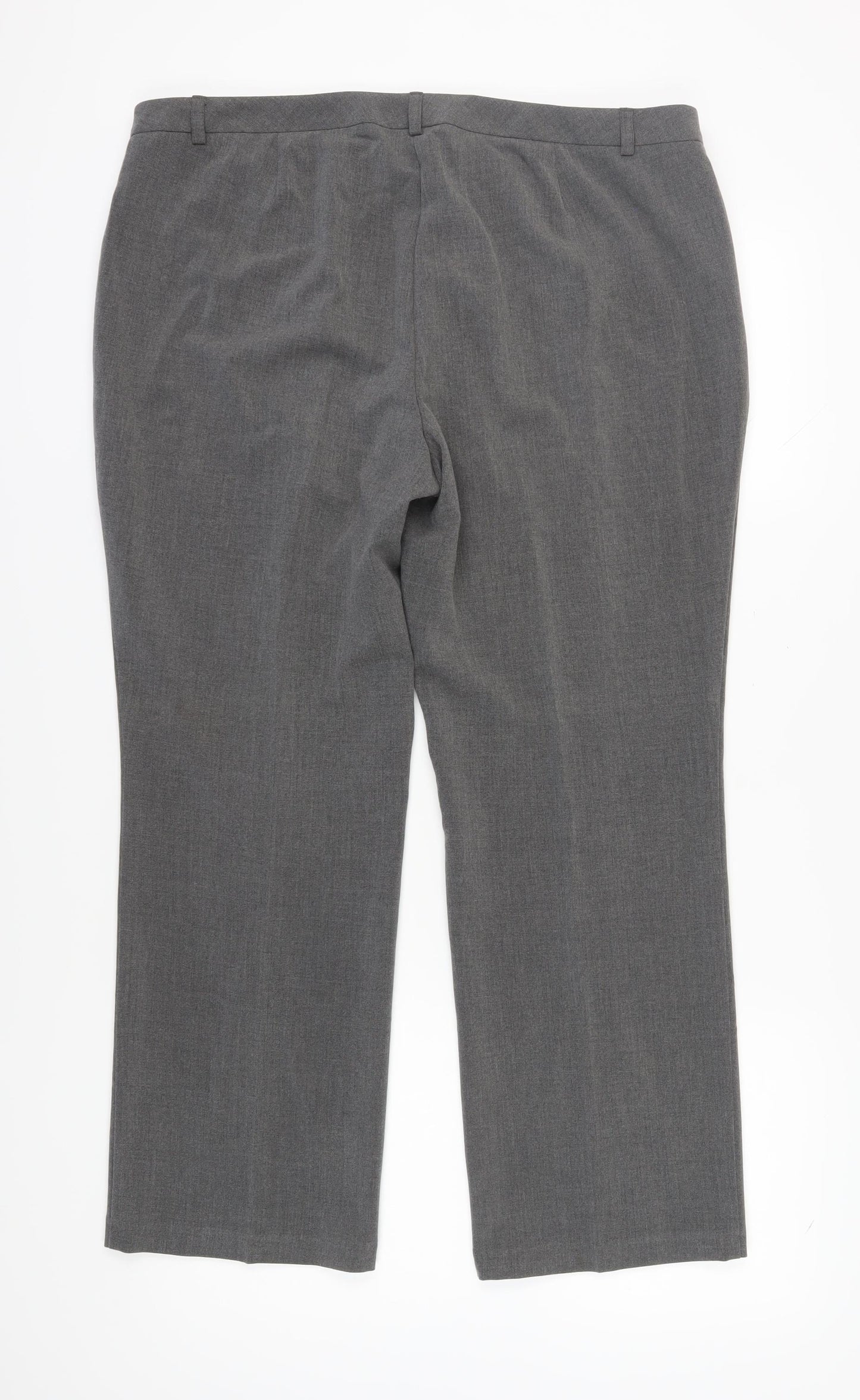 Marks and Spencer Grey Women's Dress Pants, Size 18