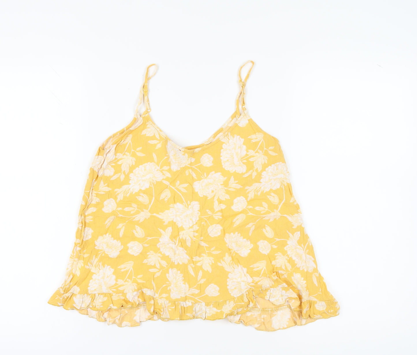 Joe Browns Women's Yellow Floral Camisole Tank Top Size 12