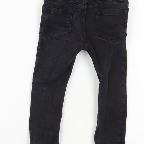 River Island Girls Black Skinny Jeans 2-3 Years