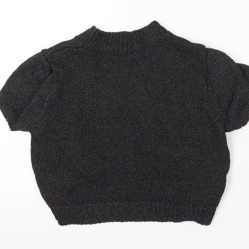 Next Women's Black V-Neck Cardigan Size 14
