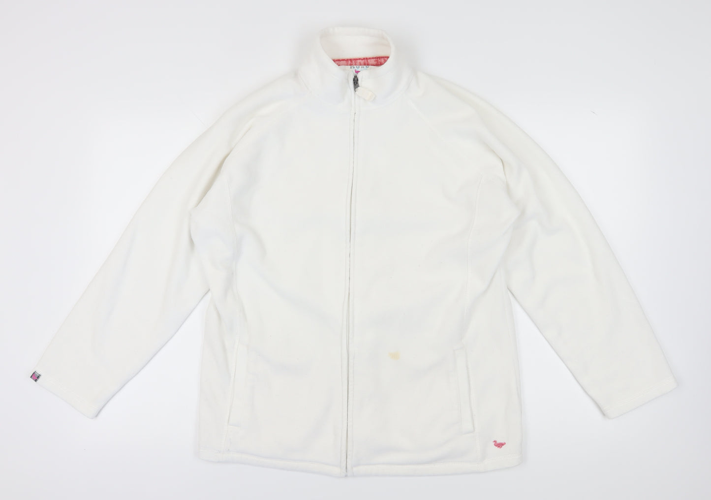 Country Rose Women’s White XL Fleece Jacket