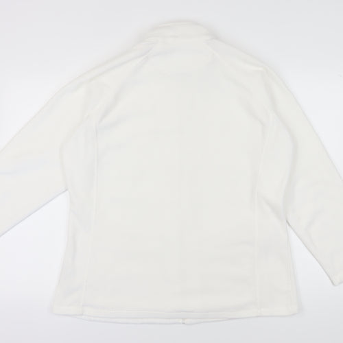 Country Rose Women’s White XL Fleece Jacket
