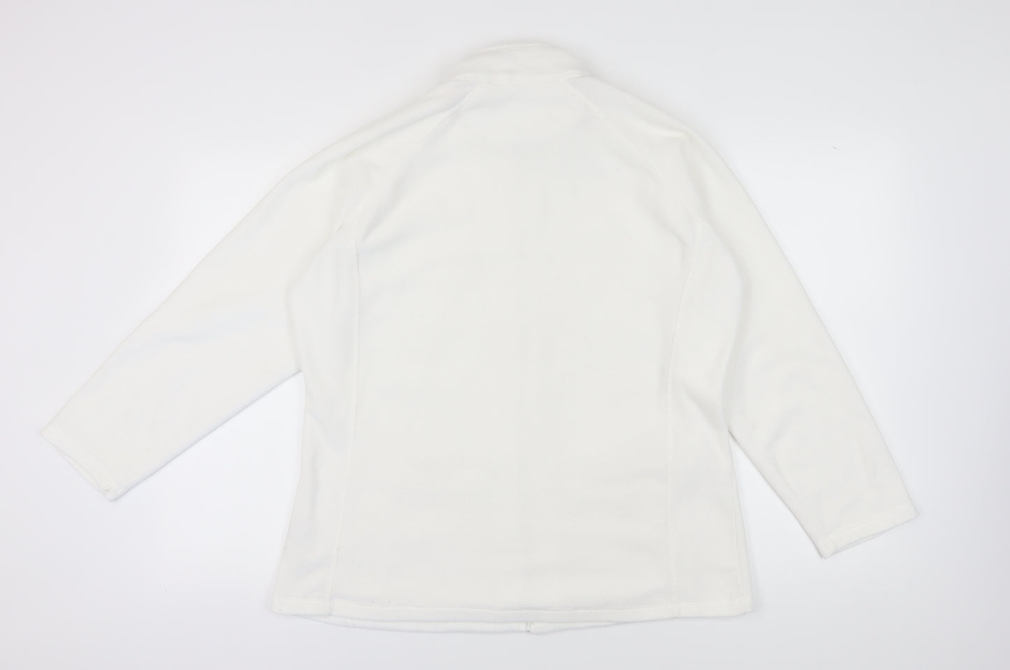 Country Rose Women’s White XL Fleece Jacket