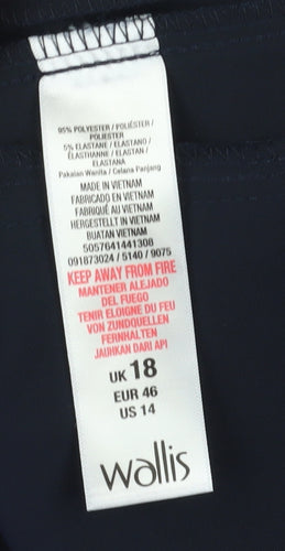 Wallis Women's Black Jogger Trousers Size 18 Petite