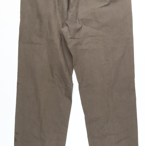 Timberland Men's Brown Chino Trousers, Size 40, Casual Wear
