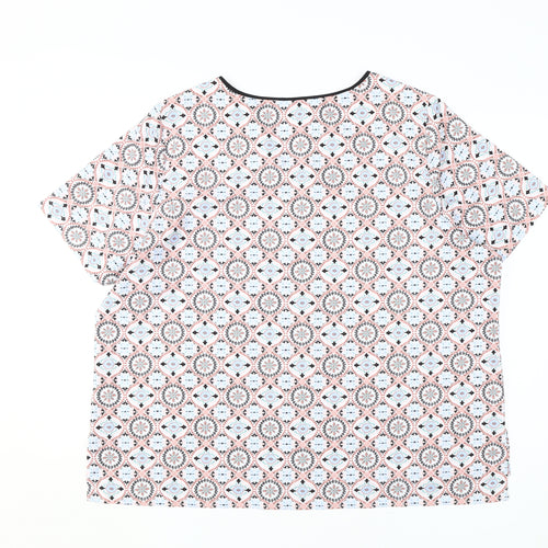 Marks and Spencer Women's Geometric T-Shirt Size 22