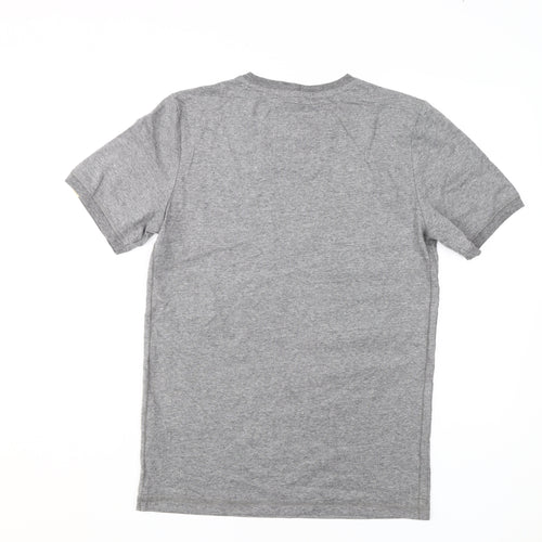 Tokyo Laundry Men's Grey V-Neck T-Shirt S