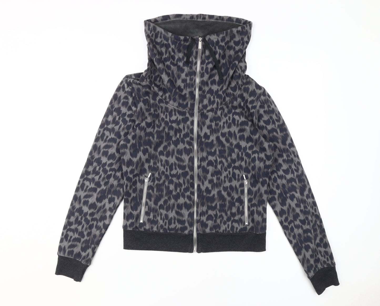 Marks and Spencer Women’s Grey Full Zip Hoodie Size 12