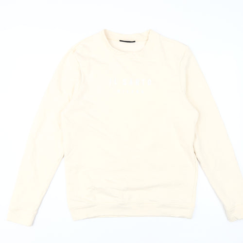 Il Sarto Beige Pullover Sweatshirt M Unisex