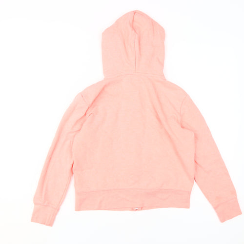 GAP Girls Pink Full Zip Hoodie, Size 12, Comfort & Style