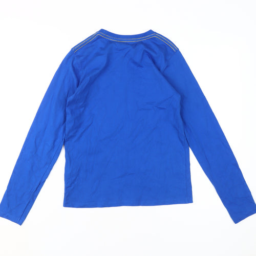 Mountain Warehouse Boys Blue Space Graphic Long Sleeve T-Shirt 11-12Y