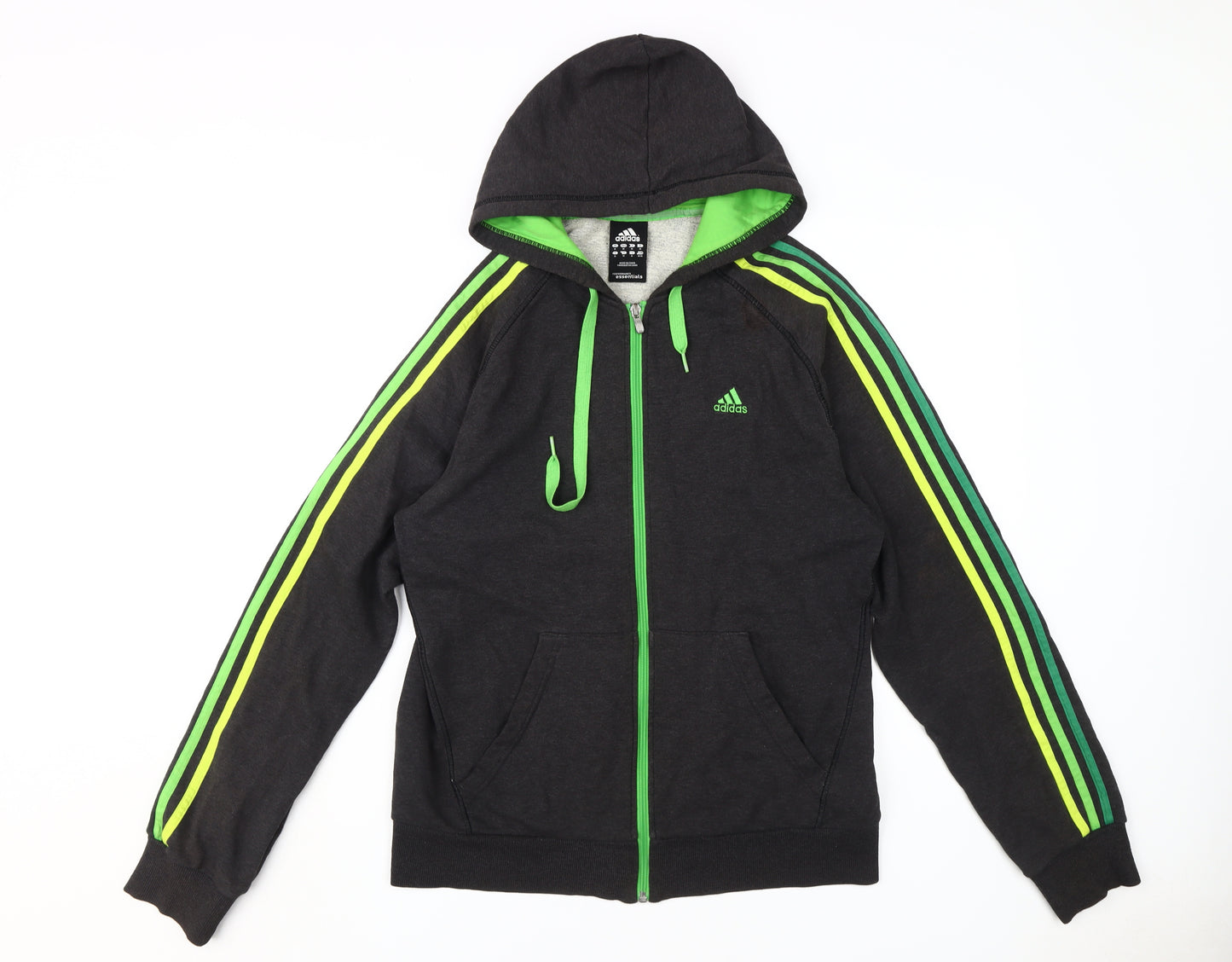 Adidas Men's Black Full Zip Hoodie M