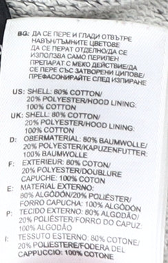 Adidas Men's Black Full Zip Hoodie M