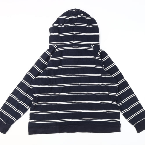 Colours by Alice Women's Striped Henley Hoodie 18